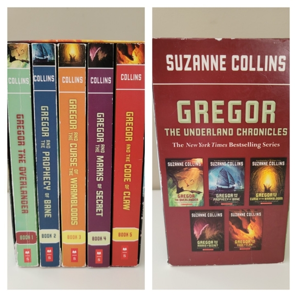 Gregor the Overlander Toys Gregor The Overlander Full Box Set Books 5 Poshmark